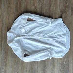 J.Crew White Button Down Tunic
